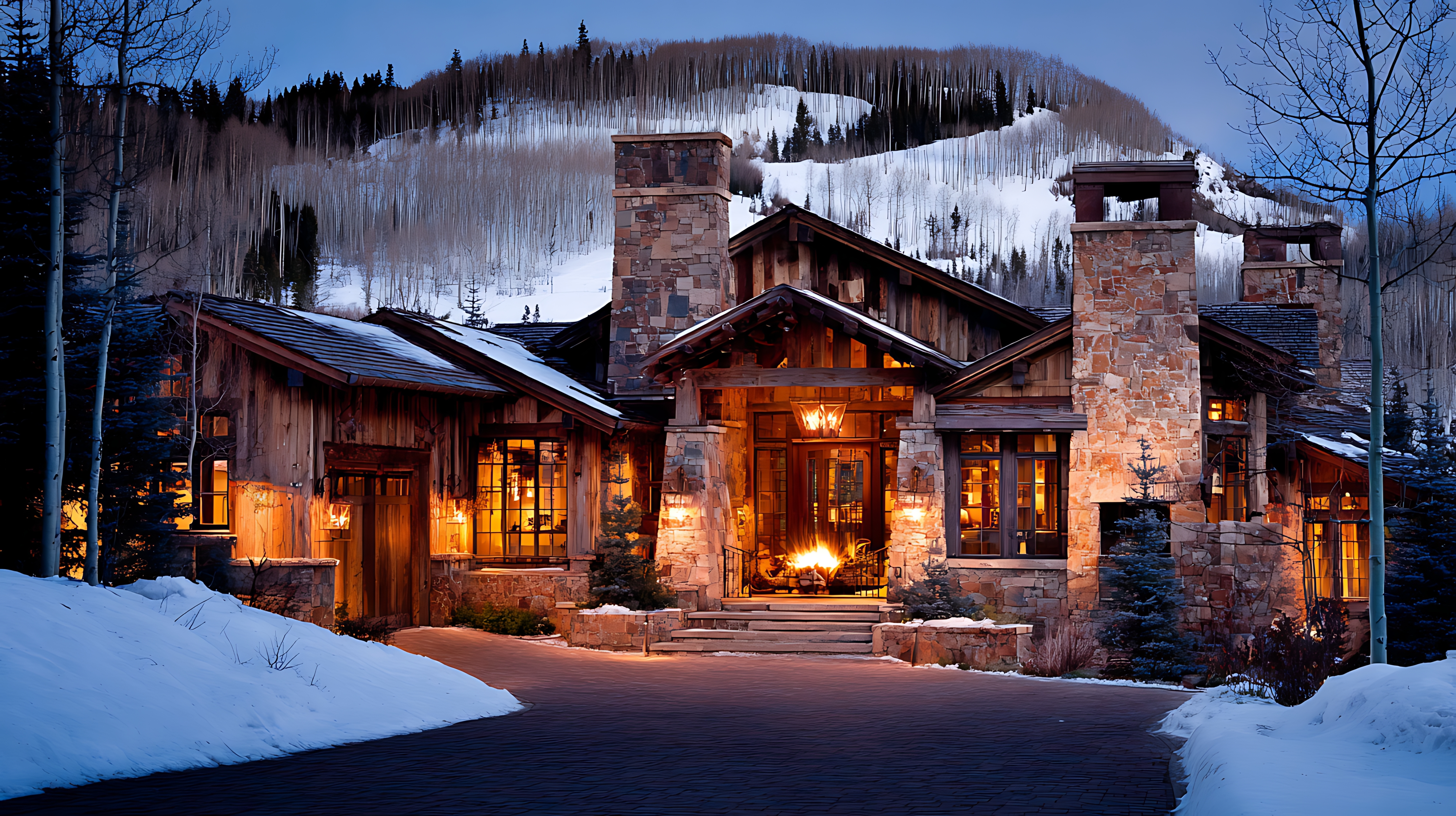Luxury mountain home in Park City, Utah